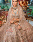 The Ekru Flamingo Lehenga