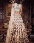 The Satire Japanese Pink Lehenga