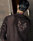 The Bikhra Phoolbagh Brown Kurta Set