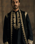 The Midnight Mogra Kurta Set