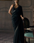 The Noir Classic Bow Saree
