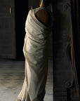 The Royal Montmartre Ekru Silk Saree