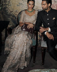 The Royal Savannah Jamshedpur Grey Saree
