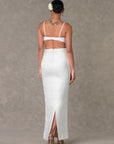 White Son Chidiya Cape Set - Ready to Ship