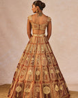 Zard Sitara Lehenga