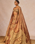 Zard Sitara Lehenga