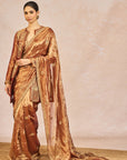 Zard Sitara Saree