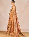 Zard Sitara Saree