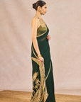Mehendi Rachke Saree