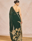 Mehendi Rachke Saree