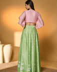 Totem Pod On Lunar Aisle Skirt Set