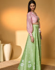 Totem Pod On Lunar Aisle Skirt Set
