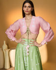 Totem Pod On Lunar Aisle Skirt Set
