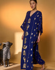 Electric Blue All Charms Kaftan