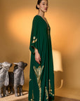 Green Palm Tress Kaftan