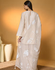 Rose Blushing Sharara Set