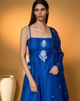 Heart of Eden on Ocean Haze Anarkali Set