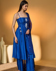 Heart of Eden on Ocean Haze Anarkali Set