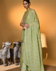 Mint Rose Blush Kurta Set