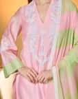 Blushing Bloom Kurta Set