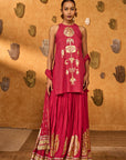 Raspberry Moonfish Skirt Set