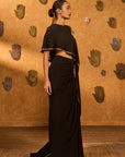 Moonfish Draped Skirt Set - Ready to Ship