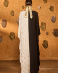 Black And White Heartbeat Kaftan