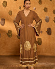 Mocha Muse Moonfish Kaftan