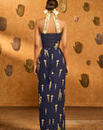 Navy Blue Cherry Vine Fusion Set