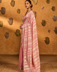 Champagne Midas Touch Saree