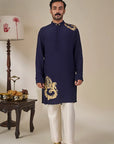 Midnight blue Astral Arch Kurta Set