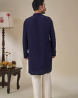 Midnight blue Astral Arch Kurta Set