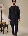 Black Malabar Grove Bandi Set