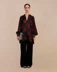 Midnight Blue Long Top