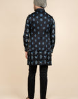 Midnight Blue Nehru Jacket