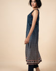 Midnight Blue - Nugrey Ombre Tunic Set