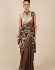 Multi-Hued Saree Set