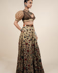 Oat Beige Sharara Set