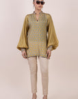 Olive Yellow Long Top