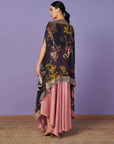 Sequins Cape Set