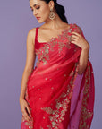 Sehaj Ombre Saree Set