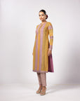 Mustard Multicolor Pant Kurta Set