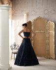 Midnight Etoile Embroidered Lehenga Set