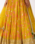 The Amber Radiance Lehenga Set - Ready to Ship
