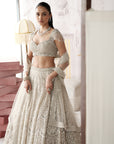 Platinum Eclat Embroidered Lehenga Set
