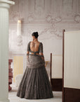 Graphite Etoile Embroidered Lehenga Set