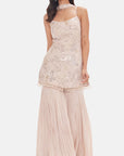 The Blush Garden Sharara Set - Ready to Ship
