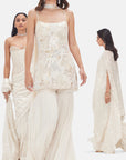 The Blush Garden Sharara Set - Ready to Ship