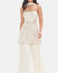 The White Rose Petal Sharara Set - Ready to Ship