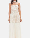 The White Rose Petal Sharara Set - Ready to Ship